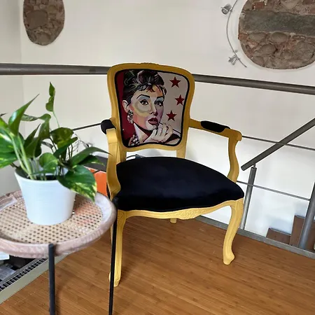 Apartmán La Casetta Del Centro Luminoso Loft Con Terrazzo E Giardino