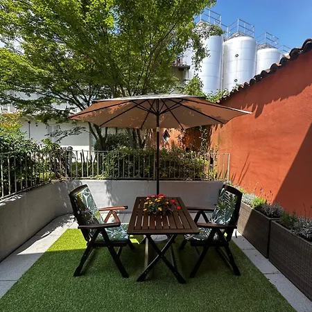 La Casetta Del Centro Luminoso Loft Con Terrazzo E Giardino * Biella
