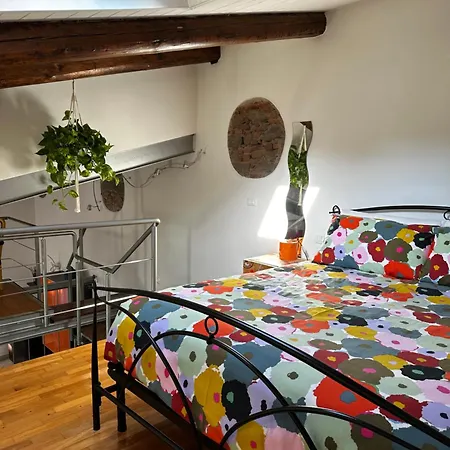 Apartmán La Casetta Del Centro Luminoso Loft Con Terrazzo E Giardino Biella