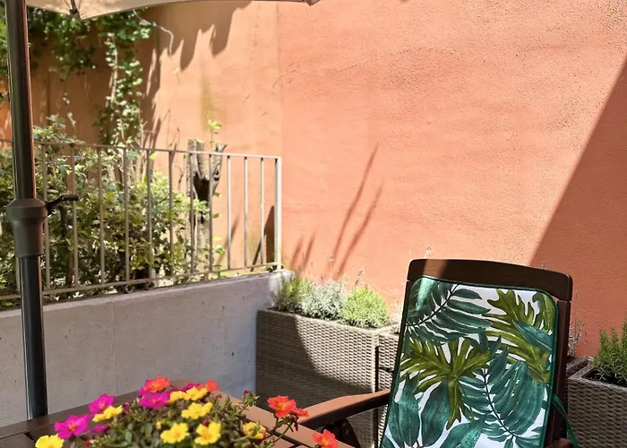 アパート La Casetta Del Centro Luminoso Loft Con Terrazzo E Giardino *